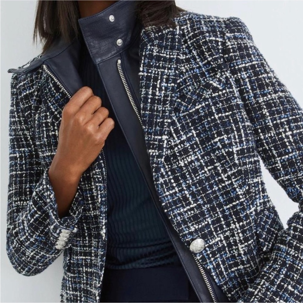 NWT Veronica Beard Moto Dickey - Navy
